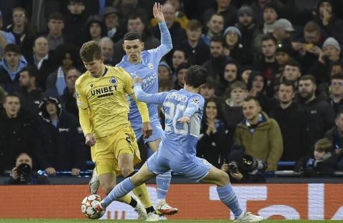  福登替补建功曼城逆转取胜布伦特福德